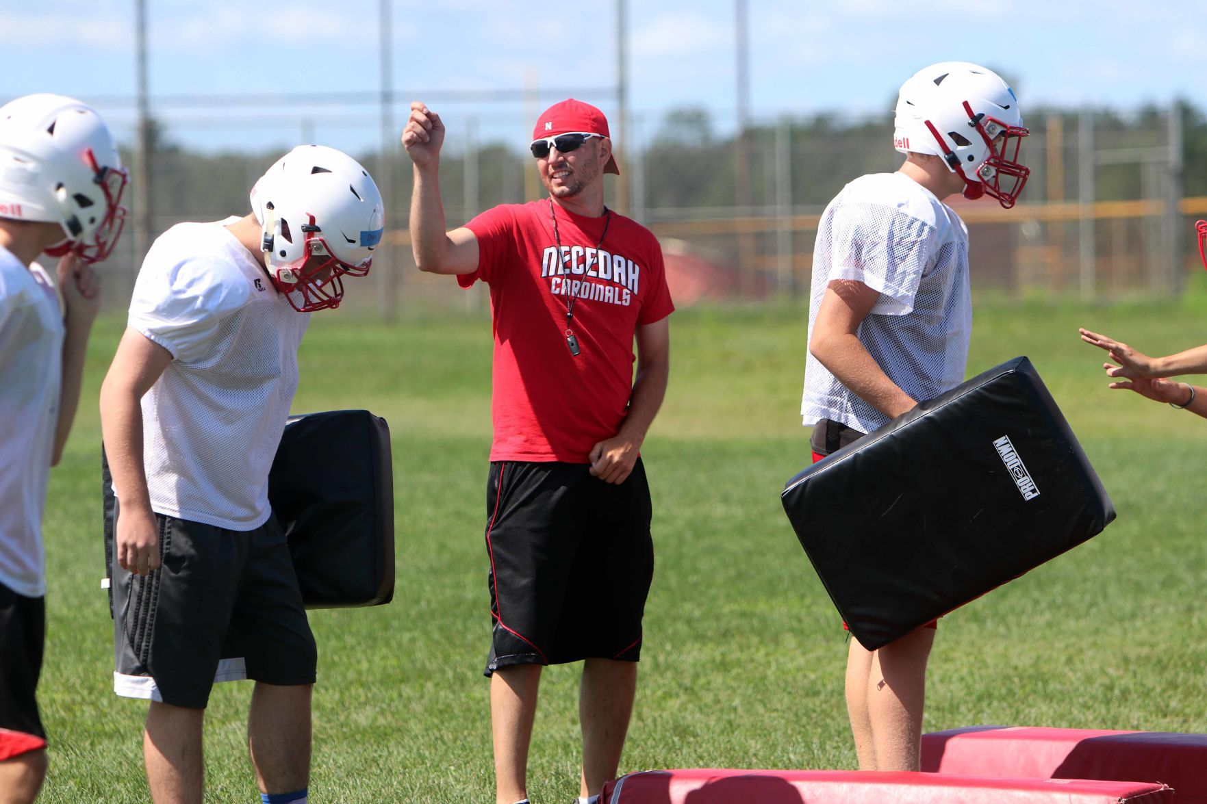 Necedah Football Practice